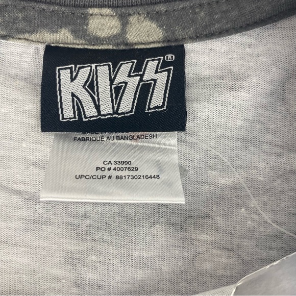 NWT Youth KISS Band Short Sleeve Tee - Size XL (14-16) - Picture 6 of 7